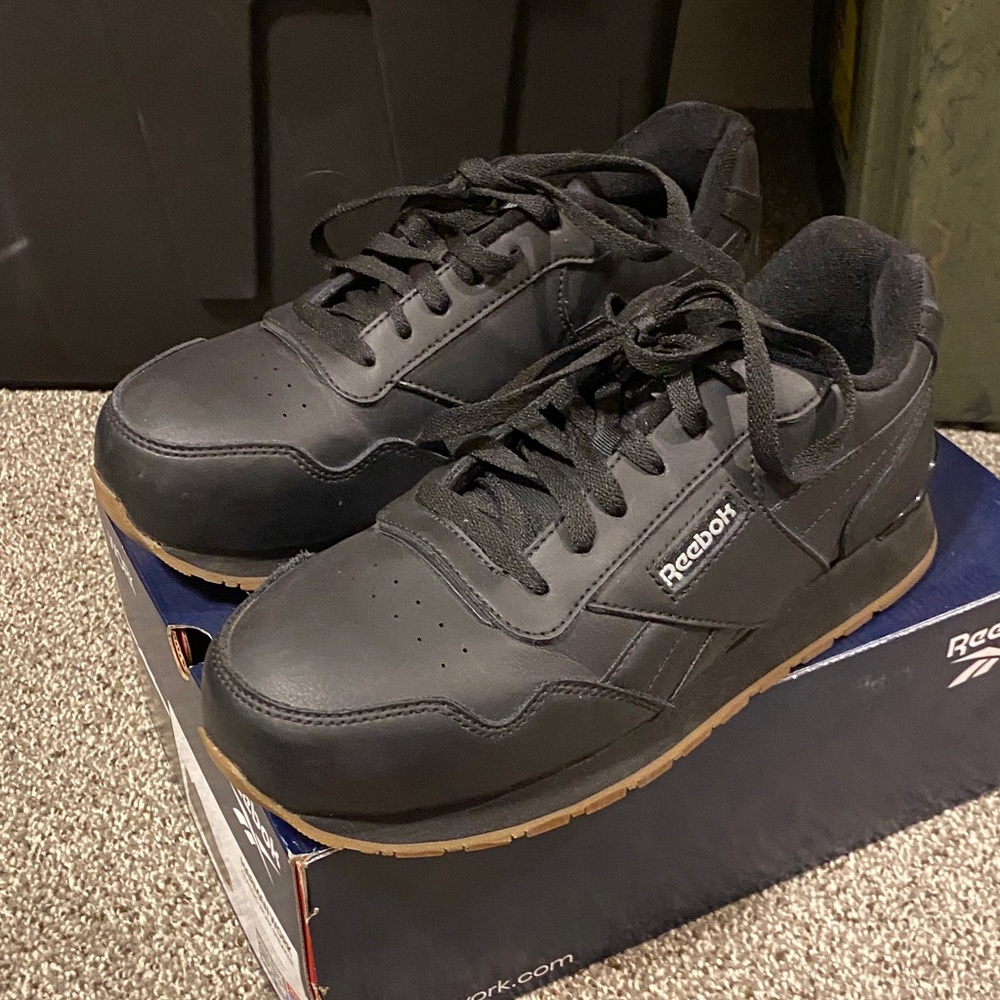 Reebok Men's Harman Work Black Athletic Shoes